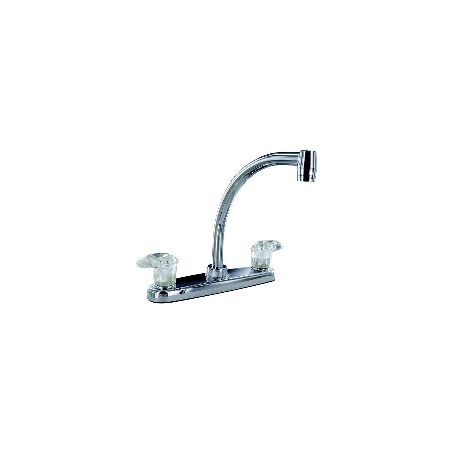 Valterra Catalina Two Acrylic Lever Handle Hi-Arc 8" RV Kitchen Pot Filler Faucet