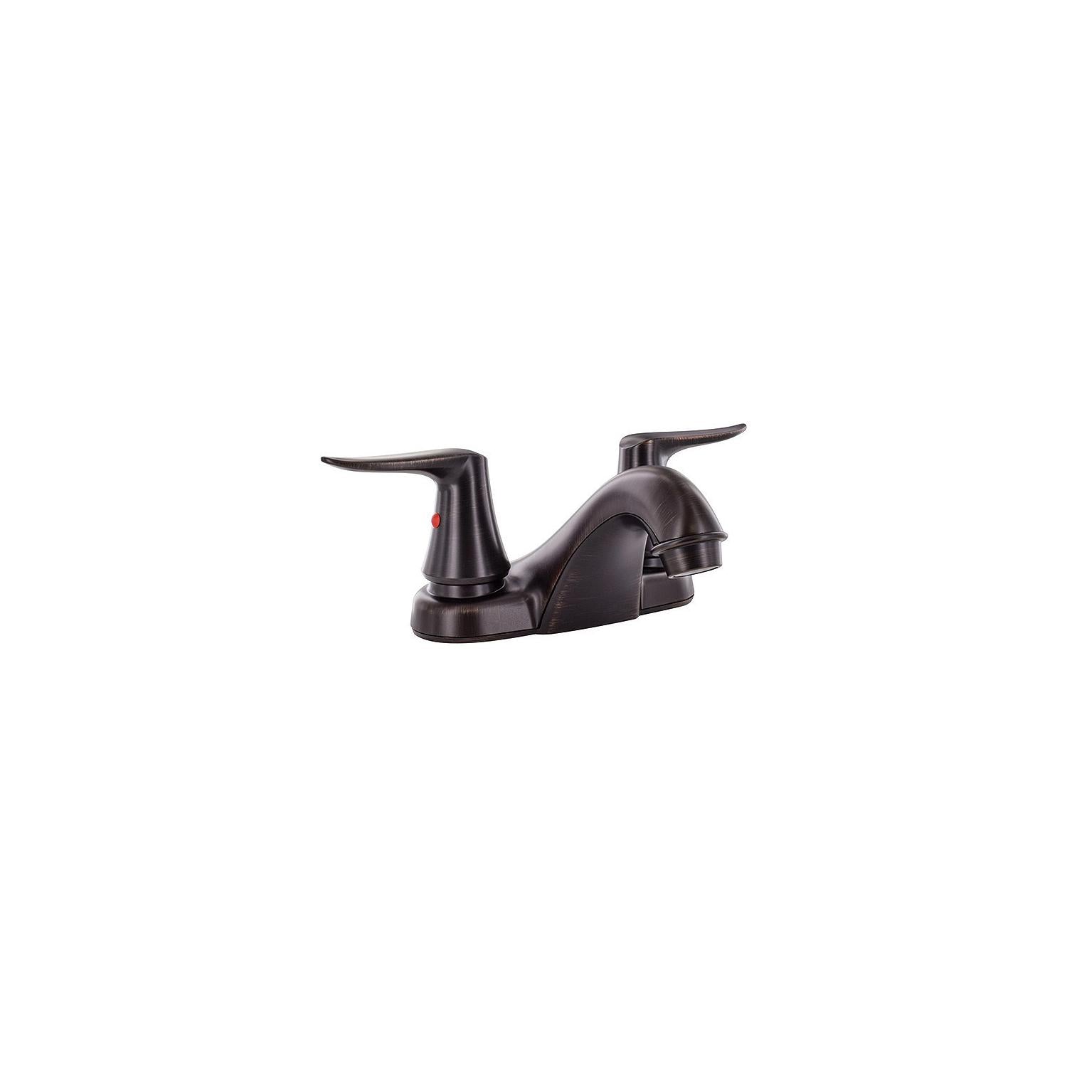 Valterra PF222506 Catalina™ Two Handle 4" Lavatory Faucet Hi-Rise Spout, Rubbed Bronze