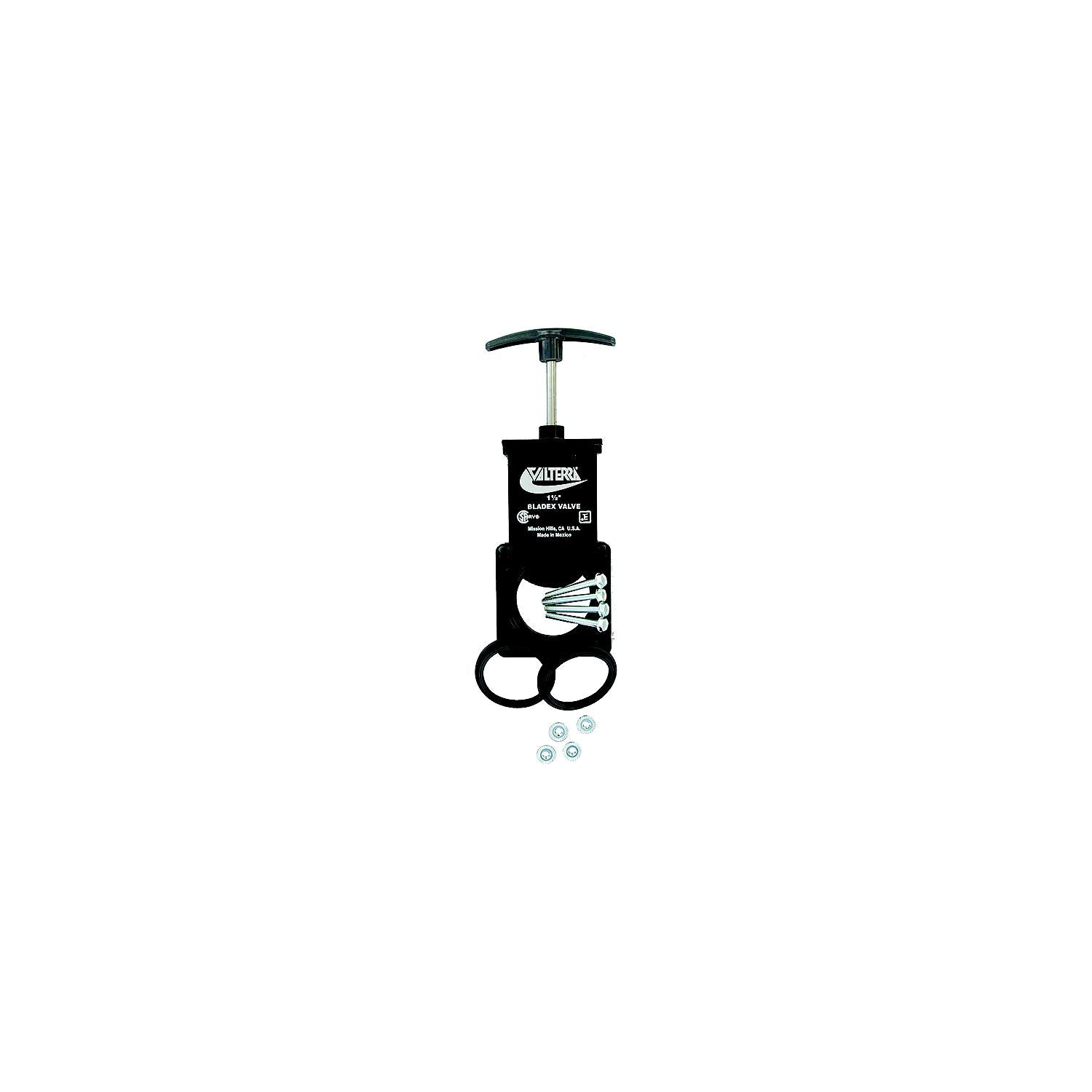 Valterra Bladex™ Waste Valve W/Plastic Handle, 1-1/2"