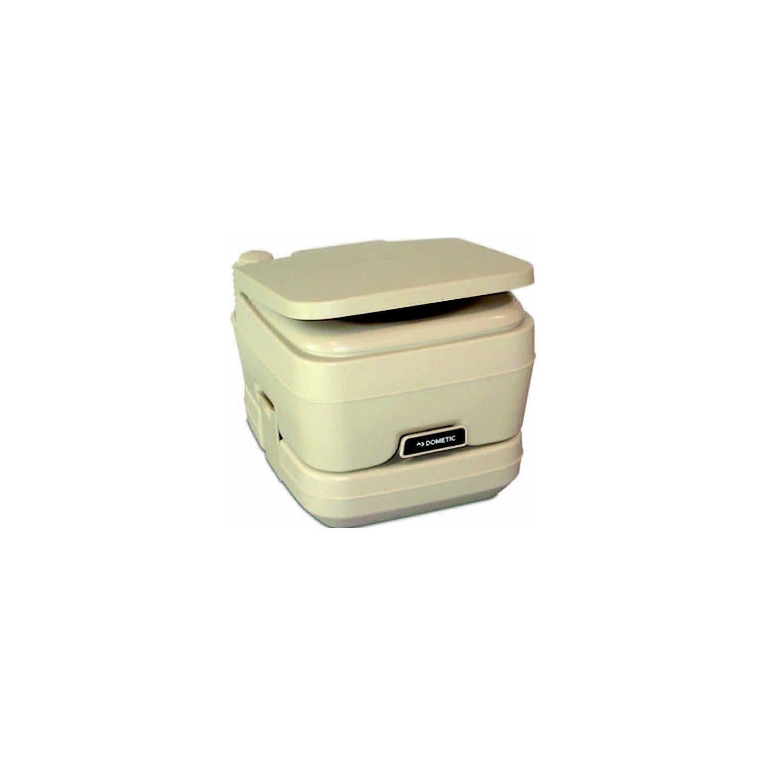 Dometic 2.5 Gallon SaniPottie 964 Portable Toilet With Mounting Brackets