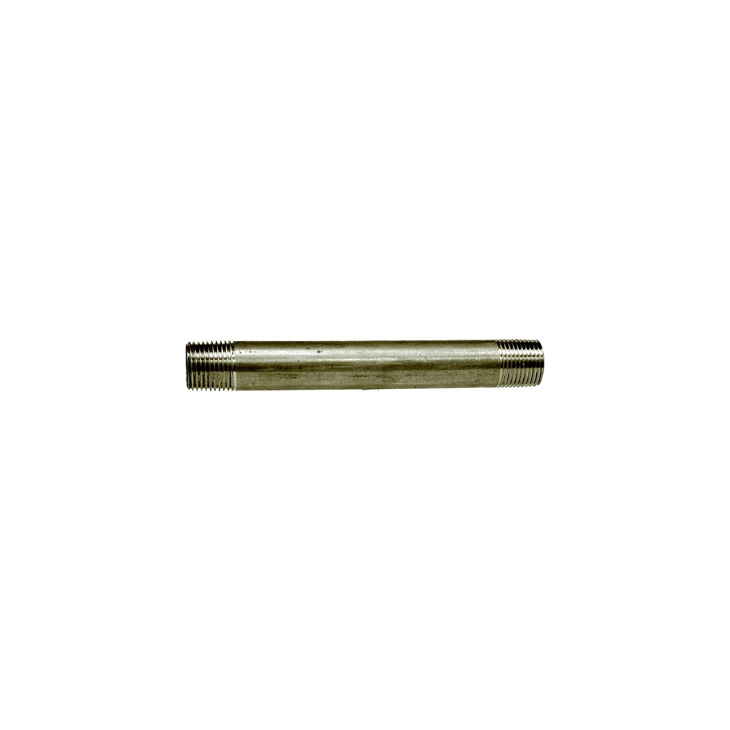 1-1/2 X 2 Brass Pipe Nipple