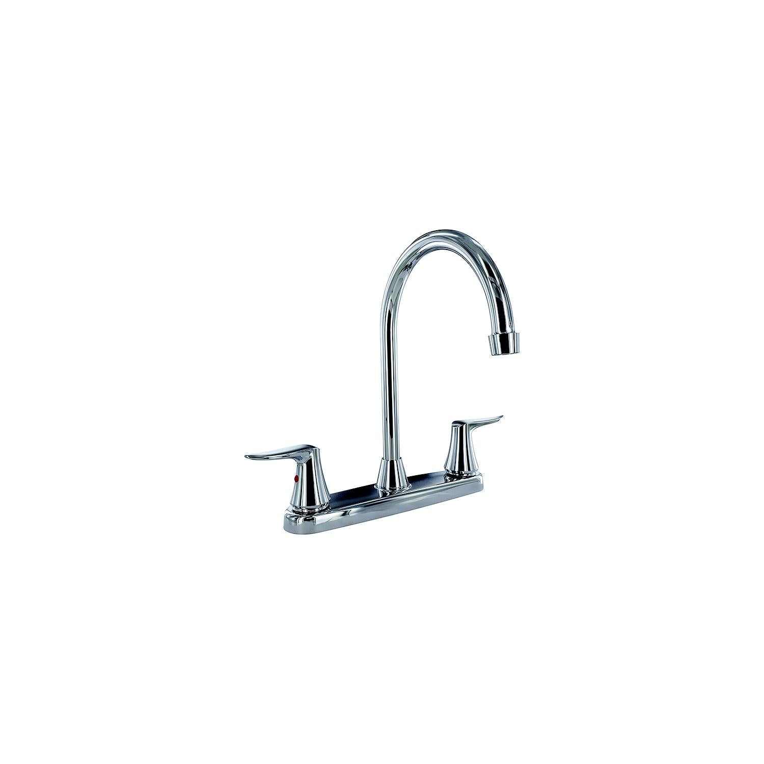 Valterra PF221305 Catalina™ Two Handle Hi-Arc Kitchen Faucet, Chrome