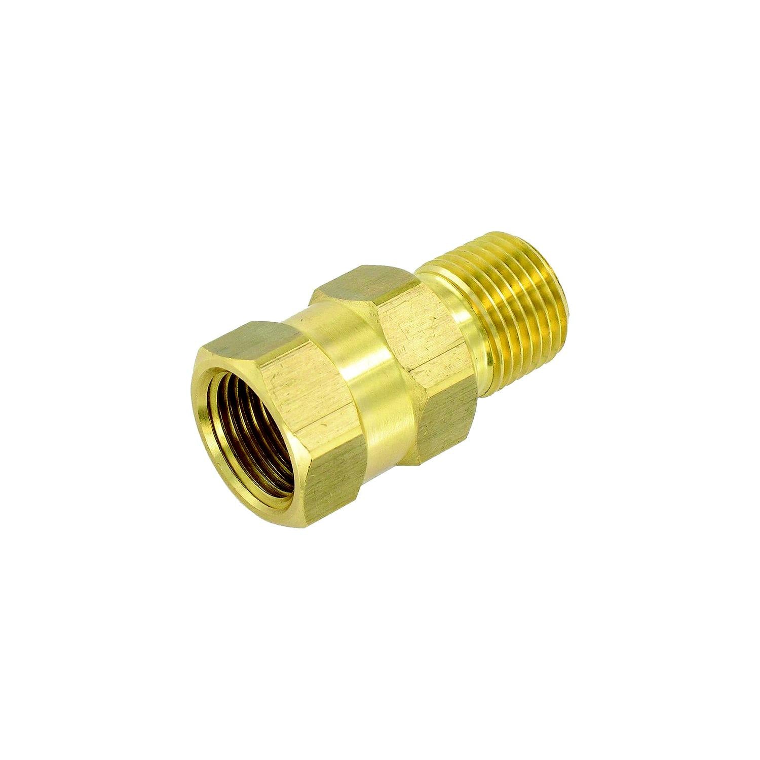 Valterra P23402LF Brass Check Valve 1/2" MPT, 1/2" FPT, Bulk