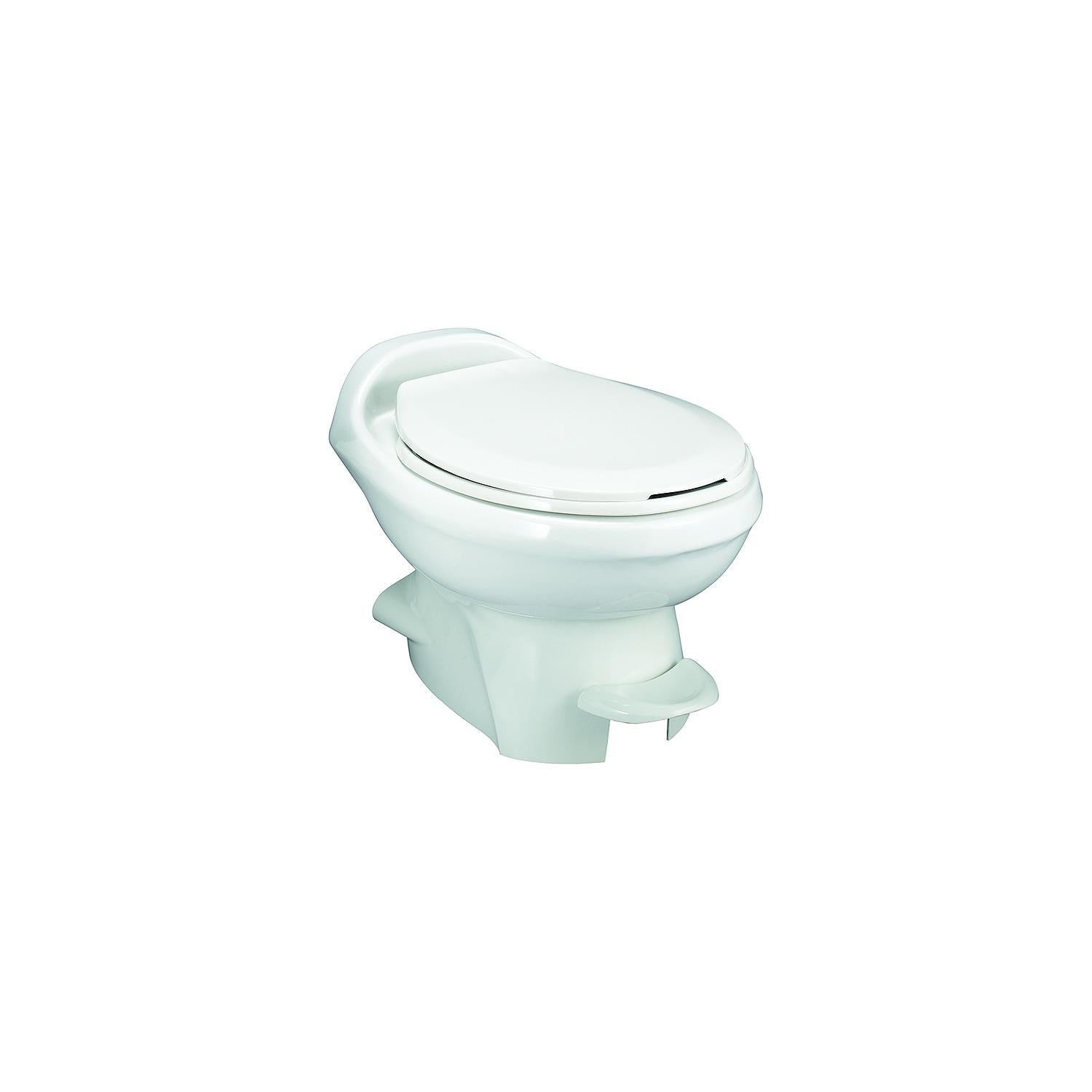 Thetford 34433 Aqua-Magic® Style™ Plus China Toilet, Low Profile, White w/o Sprayer