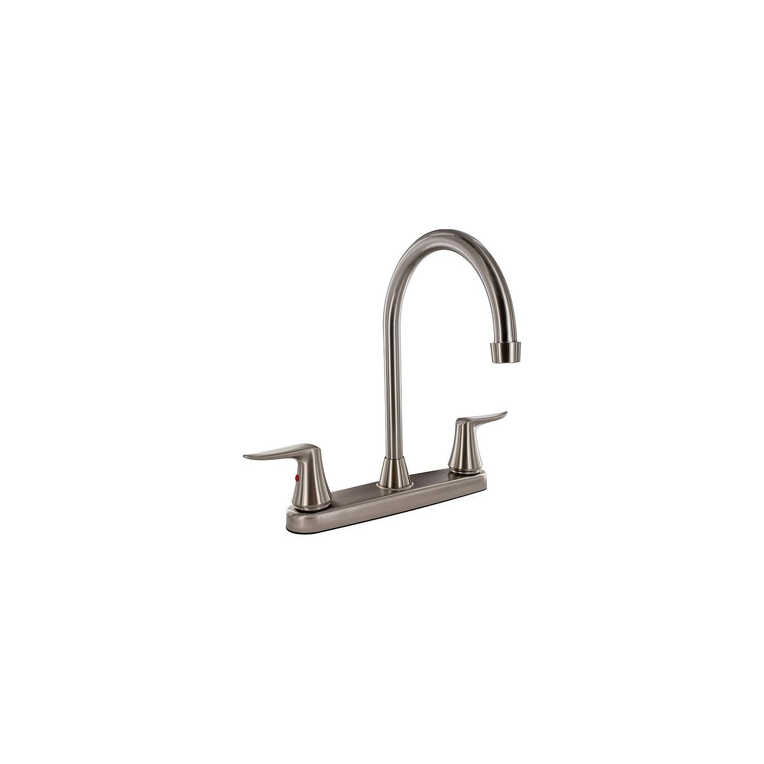 Valterra PF221403 Catalina™ Two Handle Hi-Arc Kitchen Faucet, Chrome