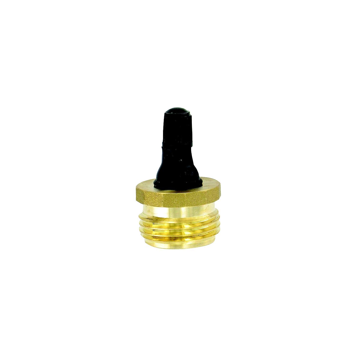 Valterra Blow Out Plug, Brass w/Valve