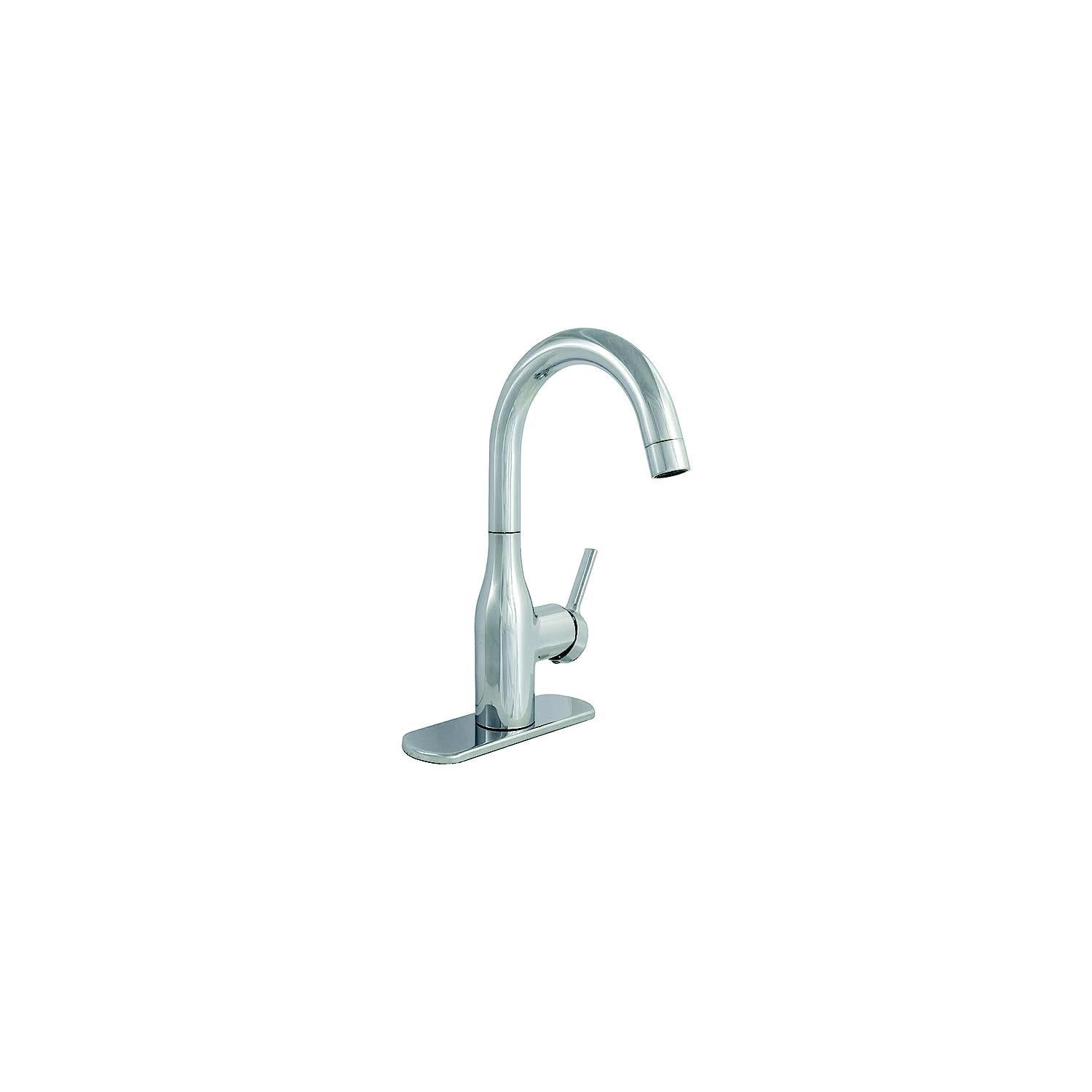 800-PF231310 Premium Slimline Single Handle Bar Faucet, Chrome