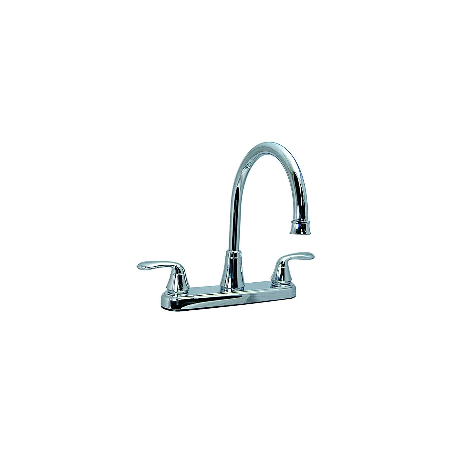 Valterra Phoenix Two Handle 8" Hi-Arc Hybrid RV Bathroom Lavatory Faucet