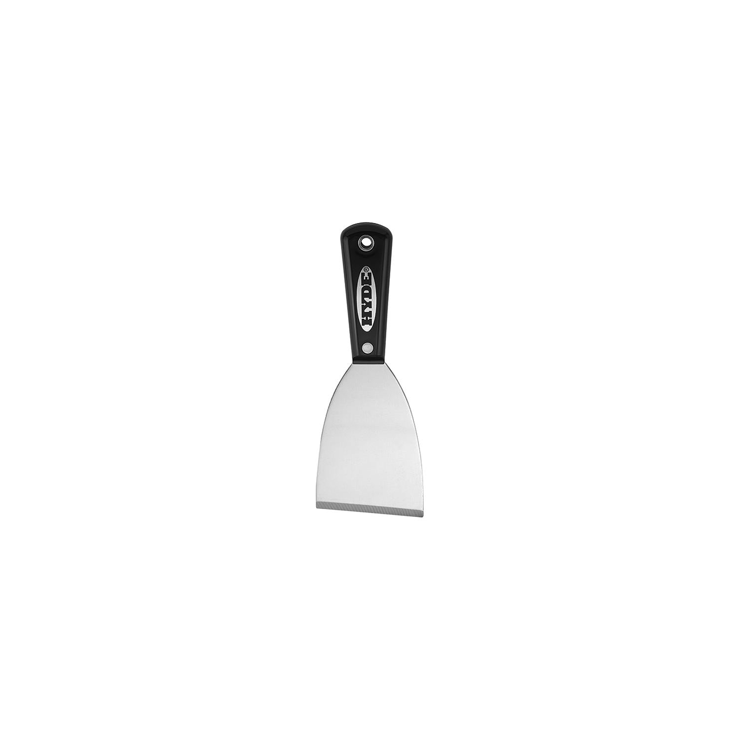 Black & Silver® Chisel Scraper 3" Stiff