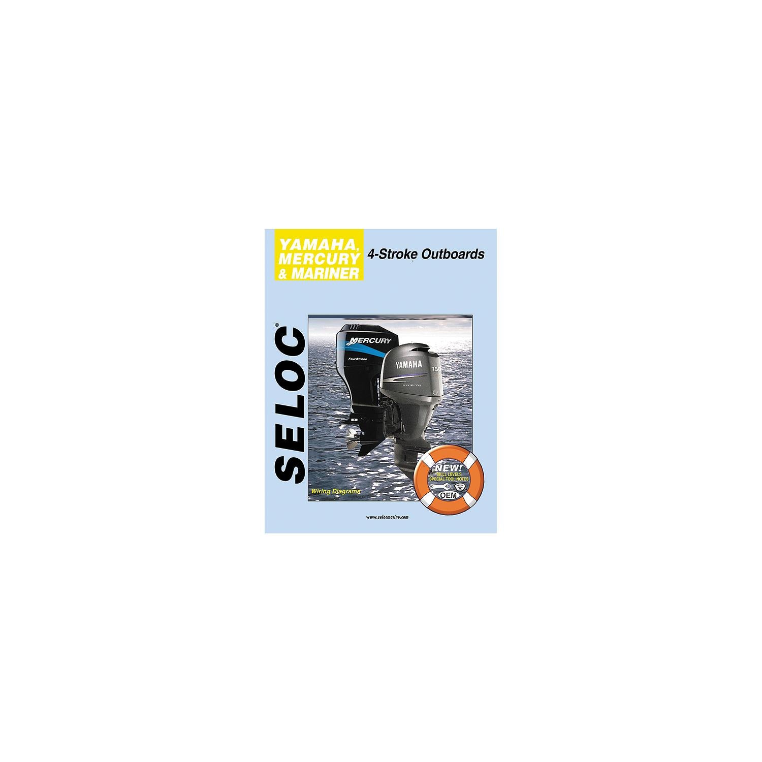 Seloc Marine Manual For Mercury, All 4-Stroke Engines 2.5-300 hp 2005-2011