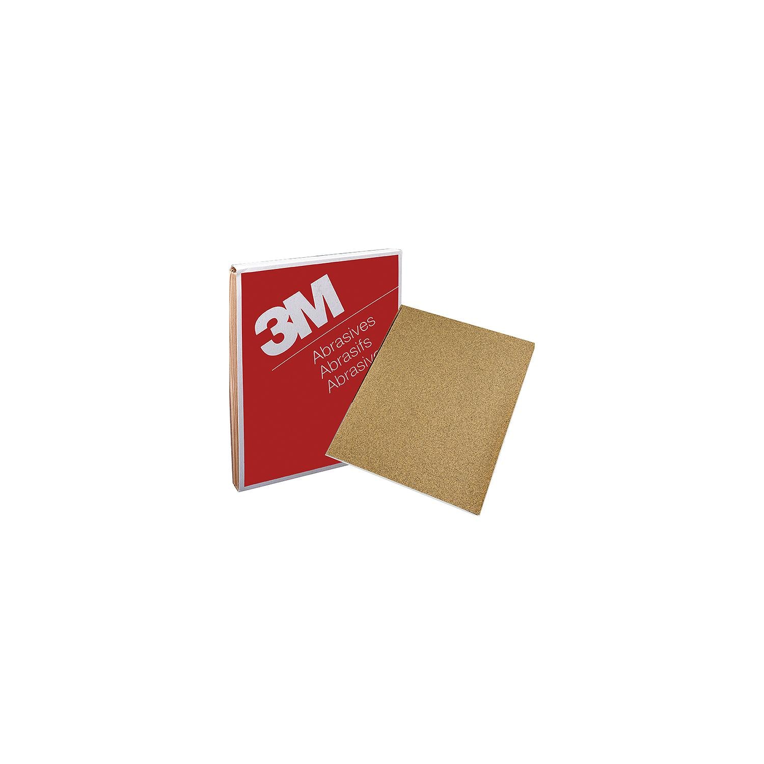 3M 02119 Production Sandpaper Sheet 9 x 11, 36D, 50/sleeve