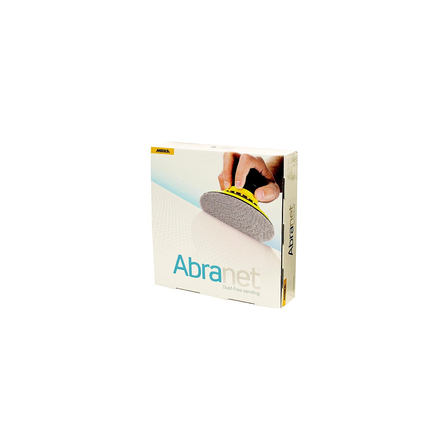 Mirka Abranet Ace Mesh Dust Free Abrasive-Grip Attachment, 6", P80, 50/pk