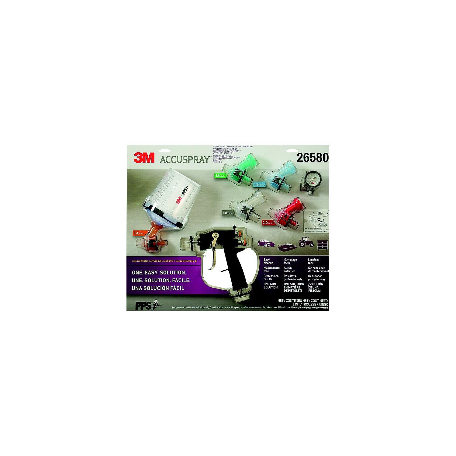 3M 26578 Accuspray One Spray Gun System PPS Series 2.0