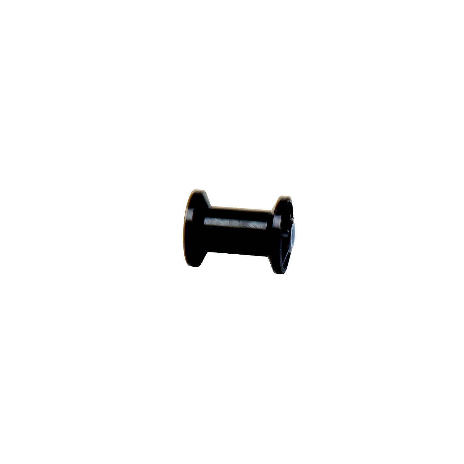 Tie Down Engineering Hull Sav'r Black Spool Rubber Roller. Size 4" with 1/2" hole.