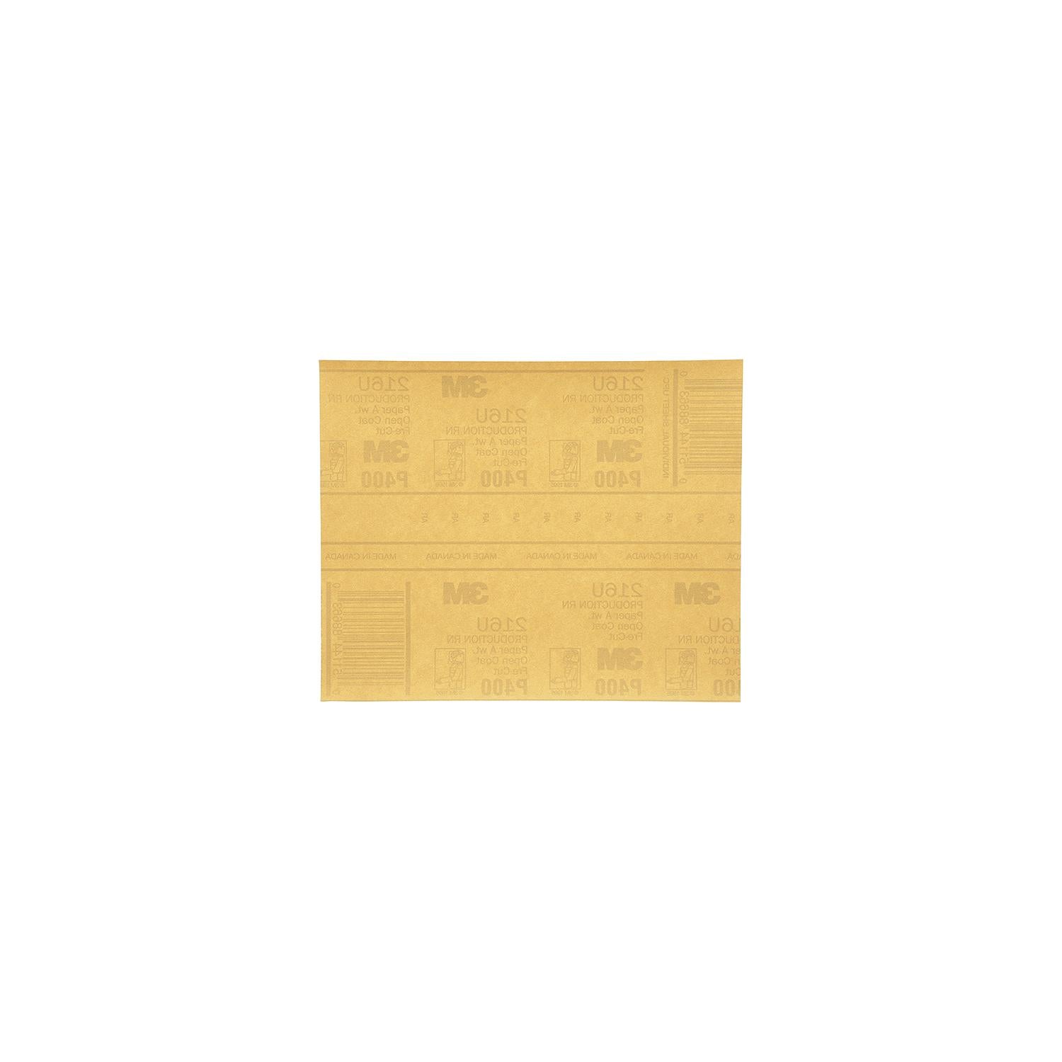 3M 02539 9x11 Resinite Fre-Cut Gold Sheet P400A