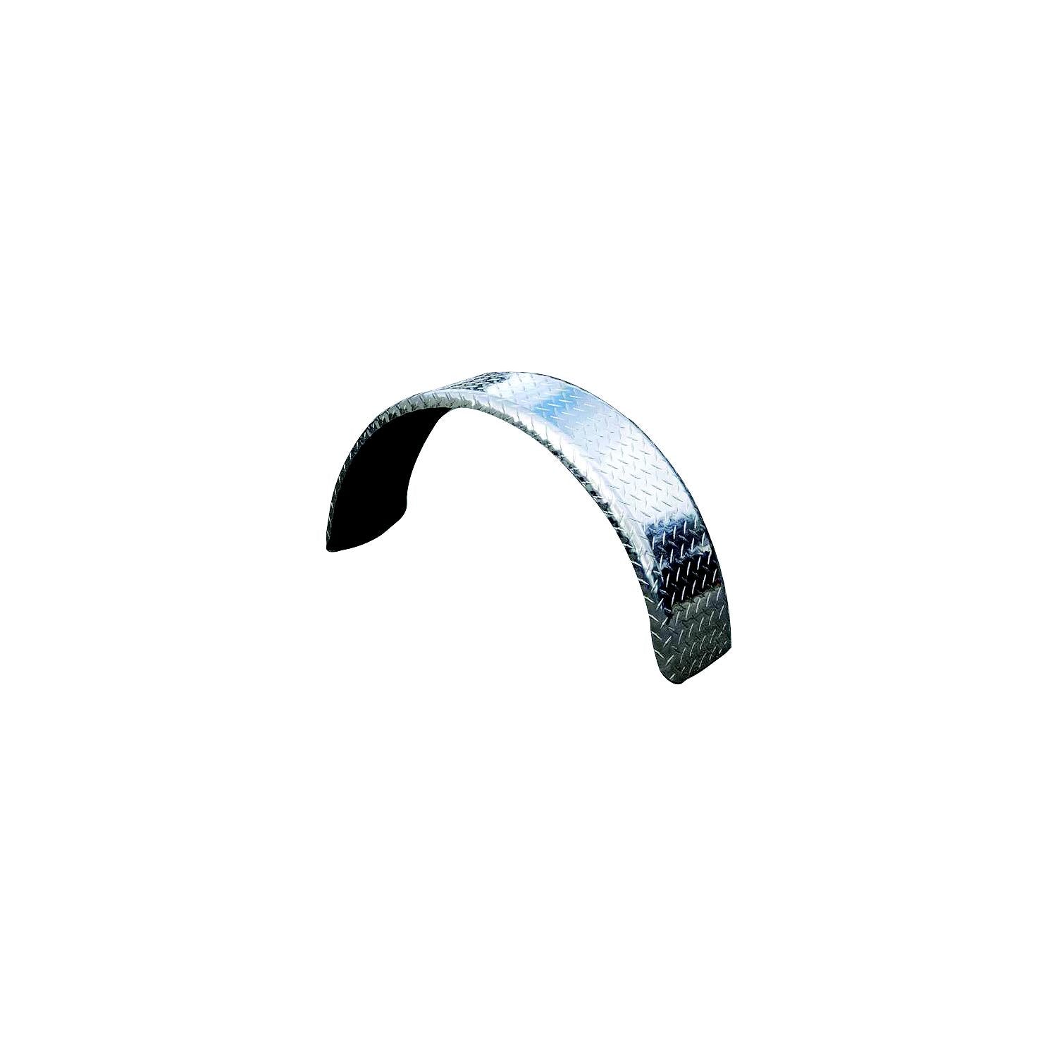 Tie Down Engineering 86585 Round Single Fender, Aluminum Tread