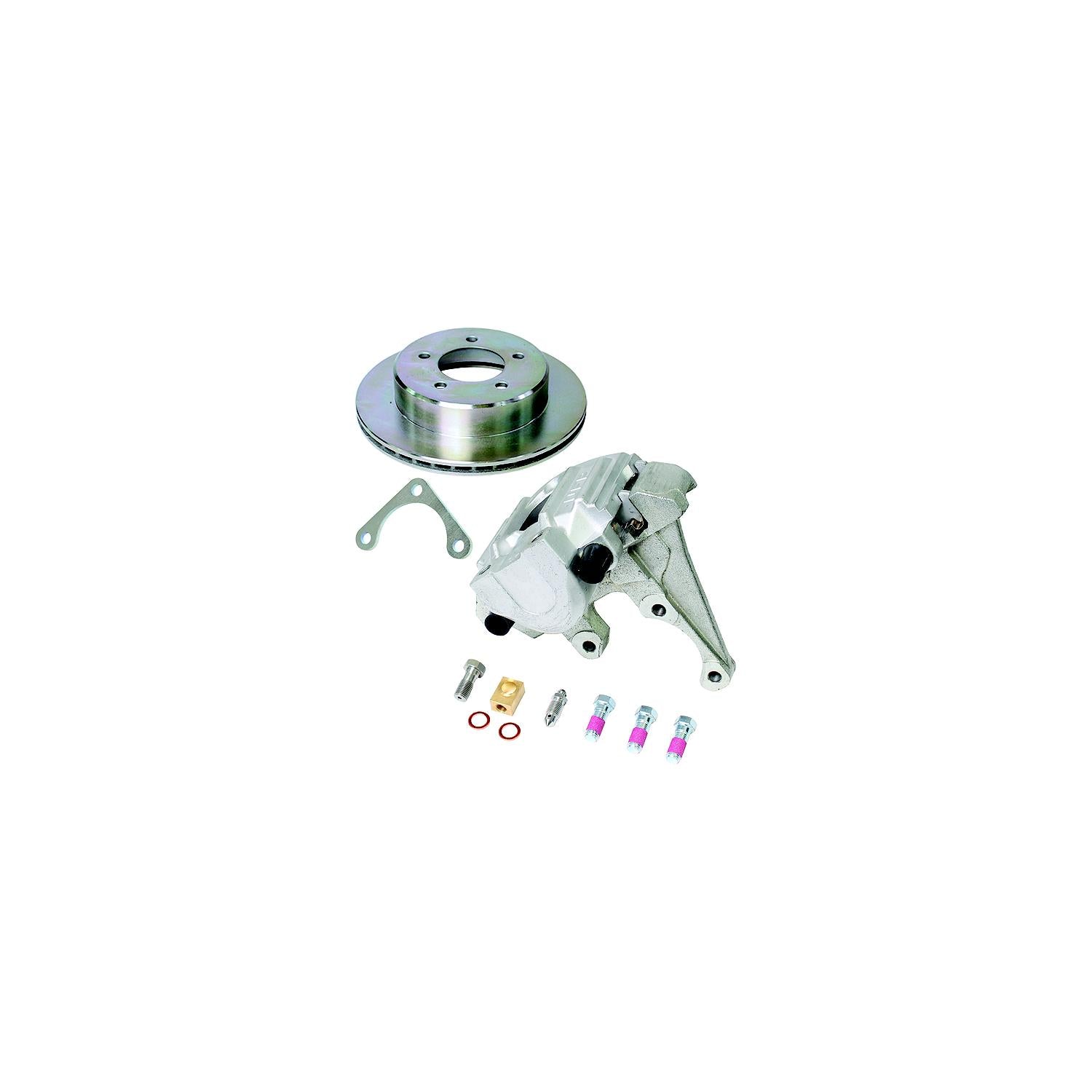 UFP Stainless Ventilated Rotor With Aluminum Caliper Kit