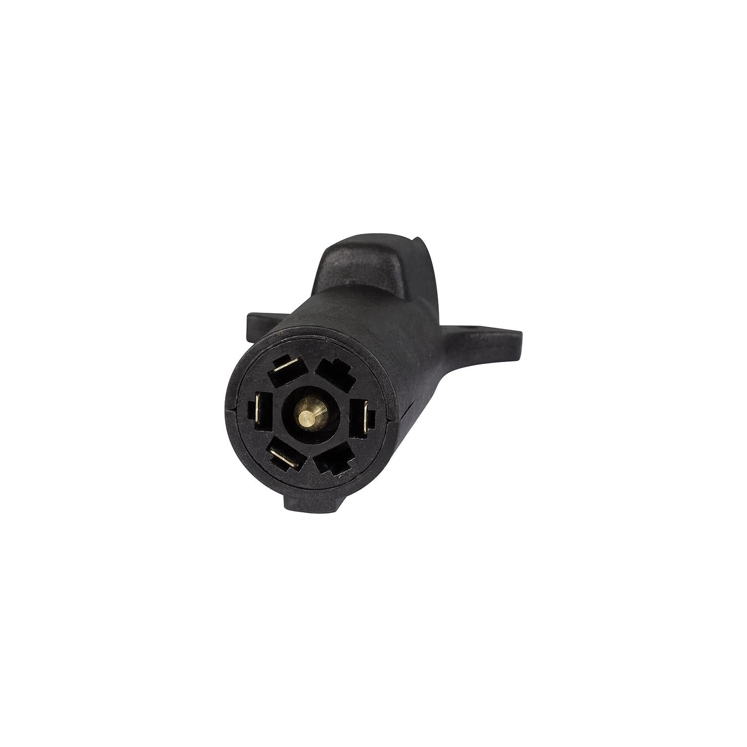 Optronics A75TBP 7-Way Round Blade to 5-Way Flat Pin Connector Adapter