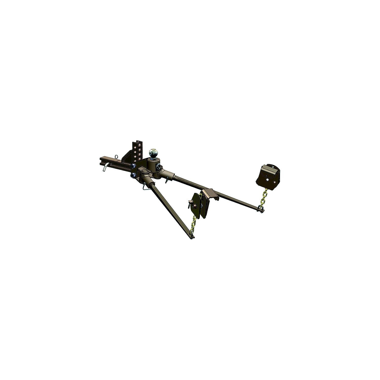 Ox BXW1500S Ox Swaypro™ Weight Distributing Hitch, S Series Shank