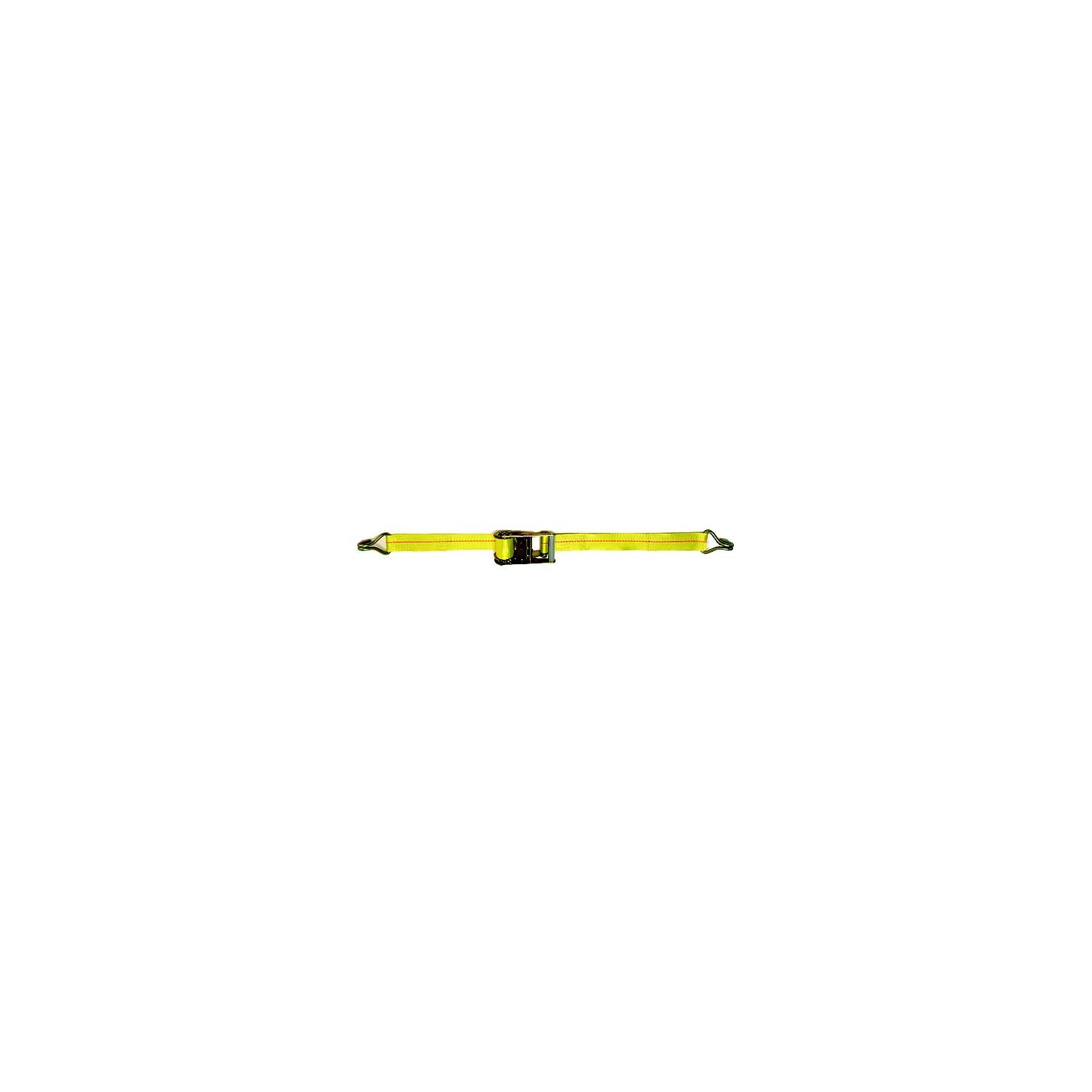 CargoBuckle Ratchet Strap with Double J-Hooks 2" x 20'