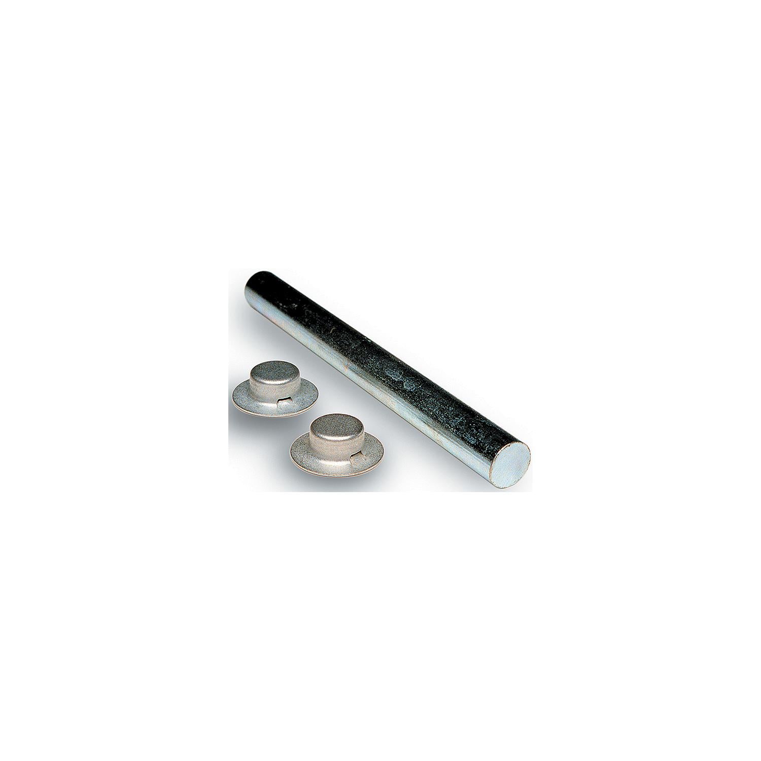 Tie Down Engineering Zinc Plated Roller Shaft With 2 Pal Nuts.