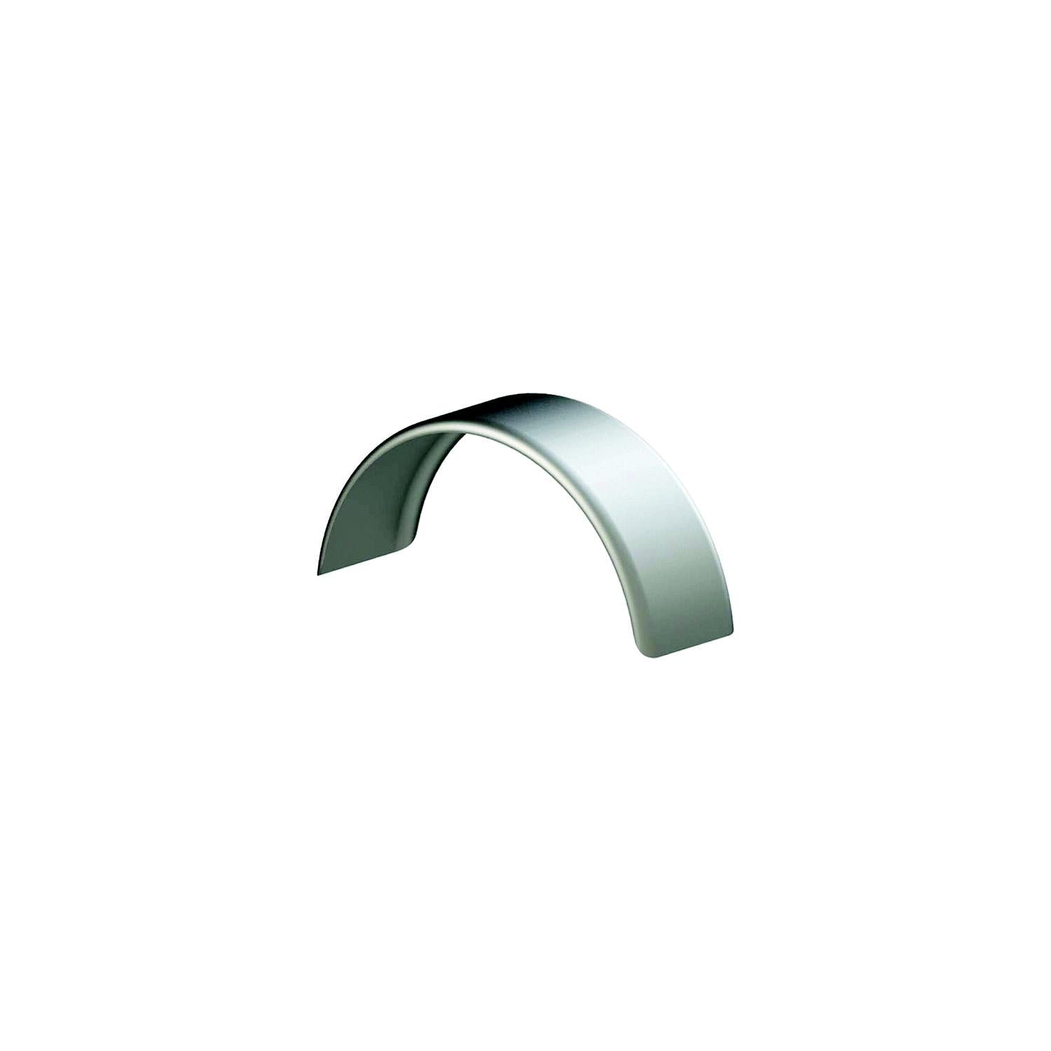 Tie Down Engineering 86584 Round Single Fender, Smooth Aluminum