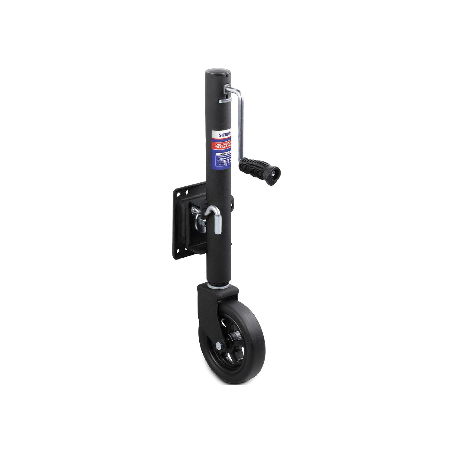 Sierra 05465510 Deluxe Trailer Jack w/8" Wheel