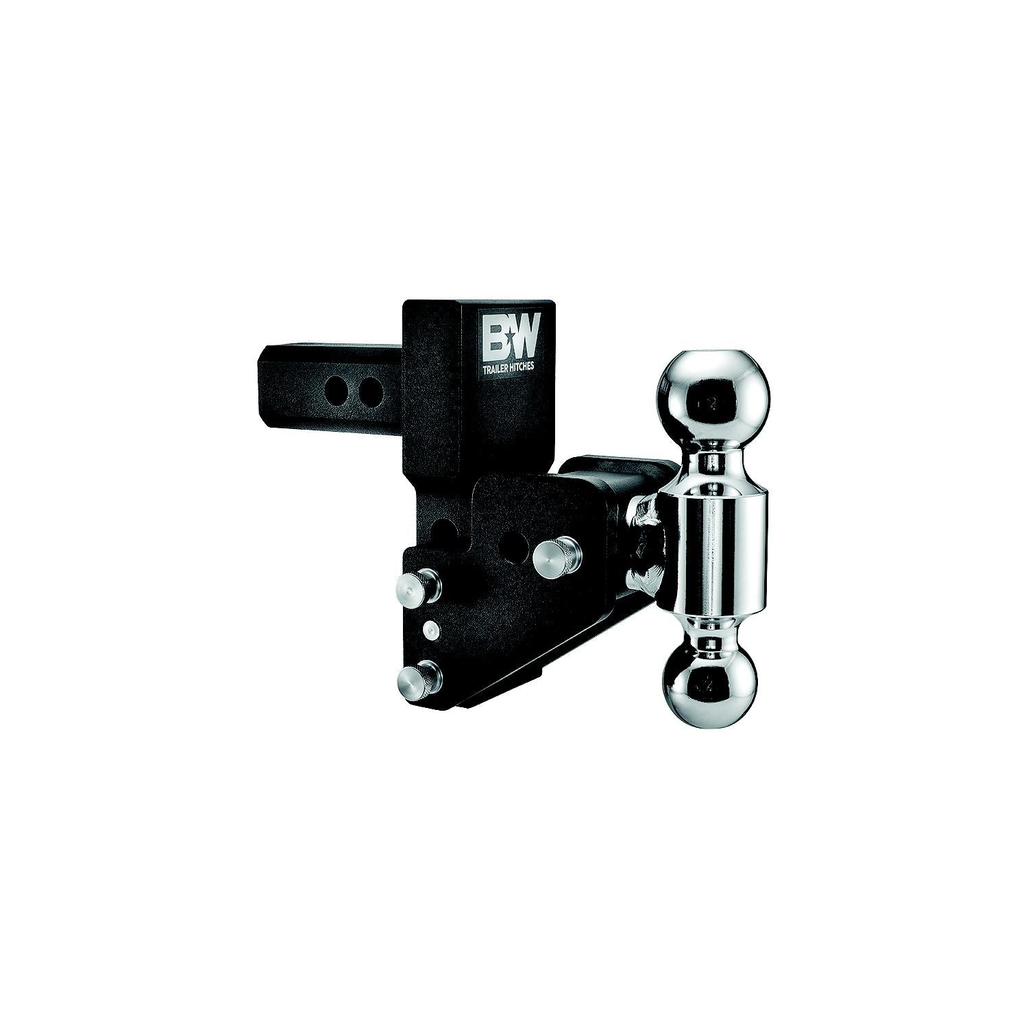 B&W TS10063BMP Multipro Tow & Stow™ Dual Ball Receiver Hitch, Fits Any 2" Standard Receiver