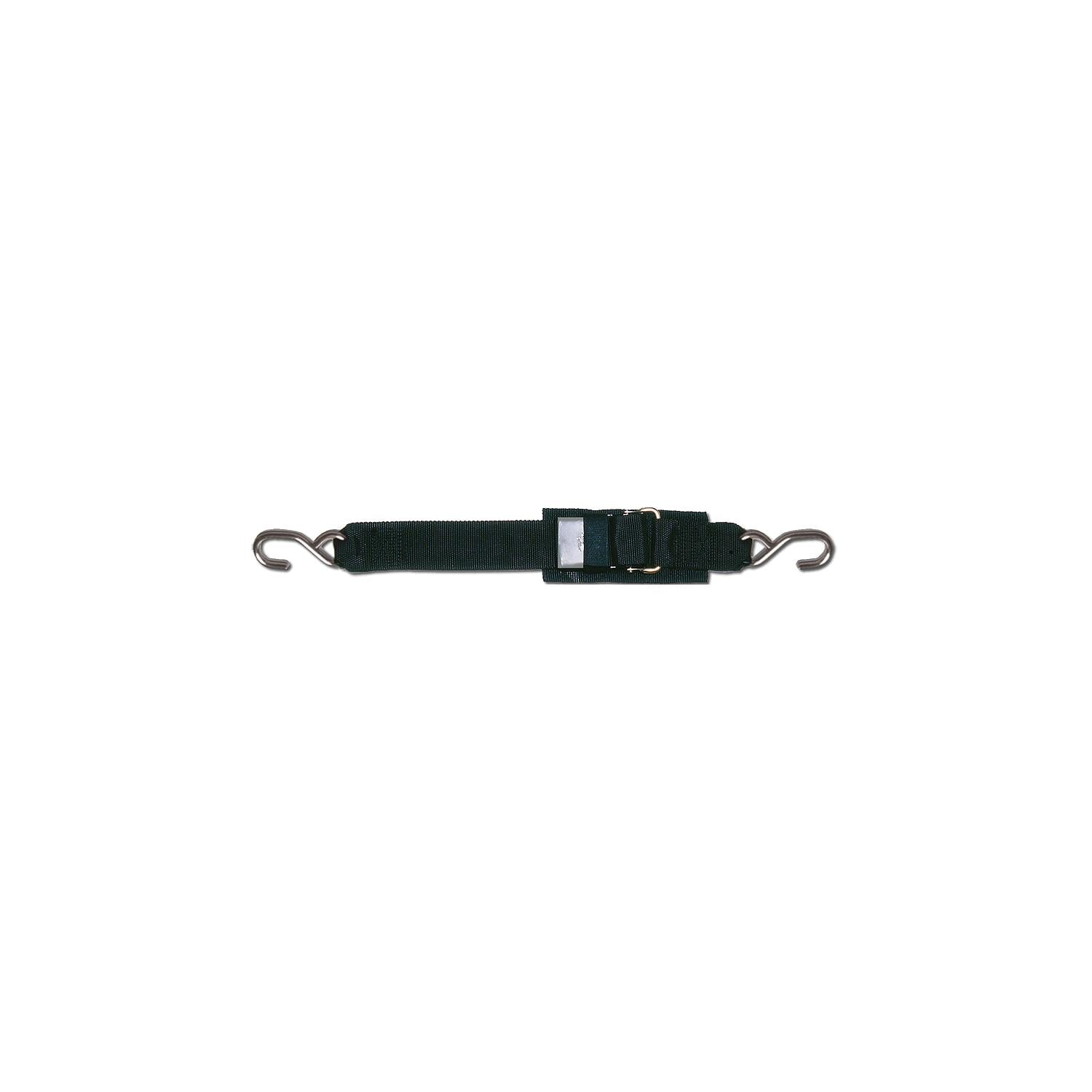 Sta-Put 60433 2" Transom Tie Down With Stainless Steel Quick Release Buckle 4' (2 Per Pack)