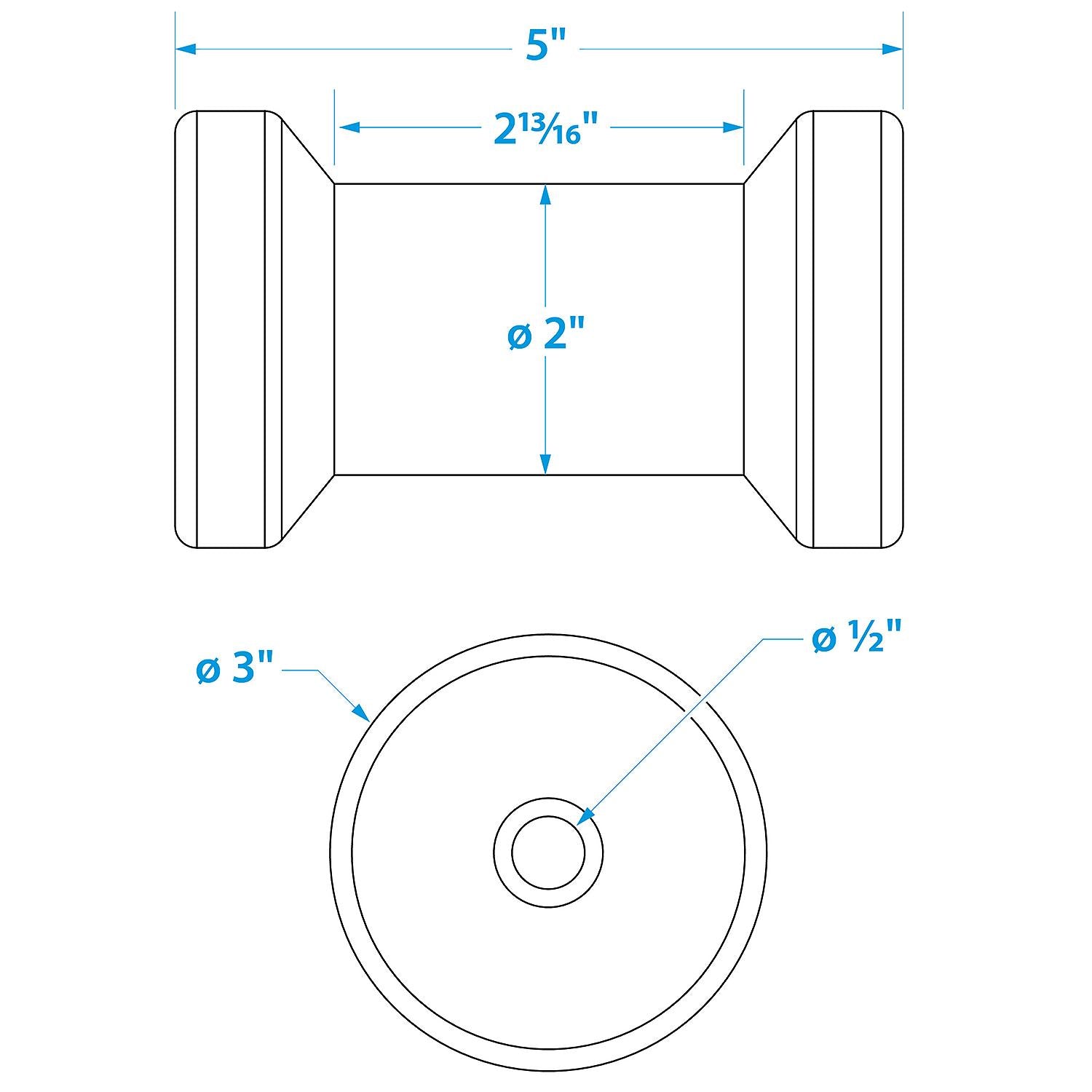 Spool Roller-5 -1/2 Id(Bulk)