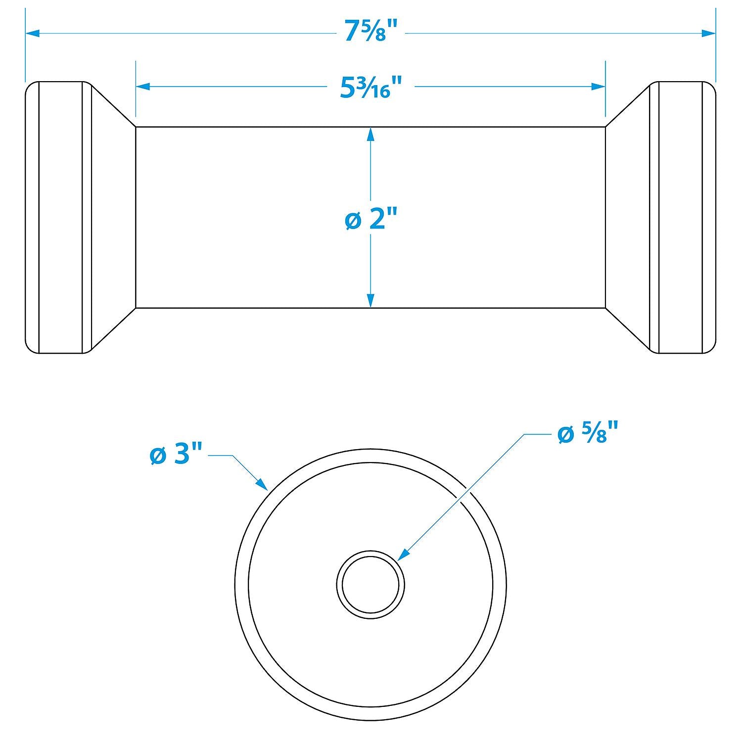 Spool Roller 8-5/8