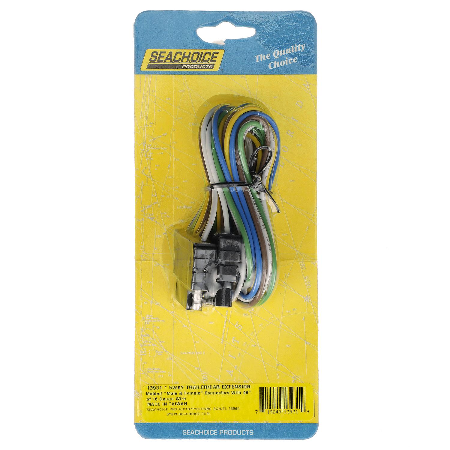 Seachoice 48" Trailer Wire Harness Extension