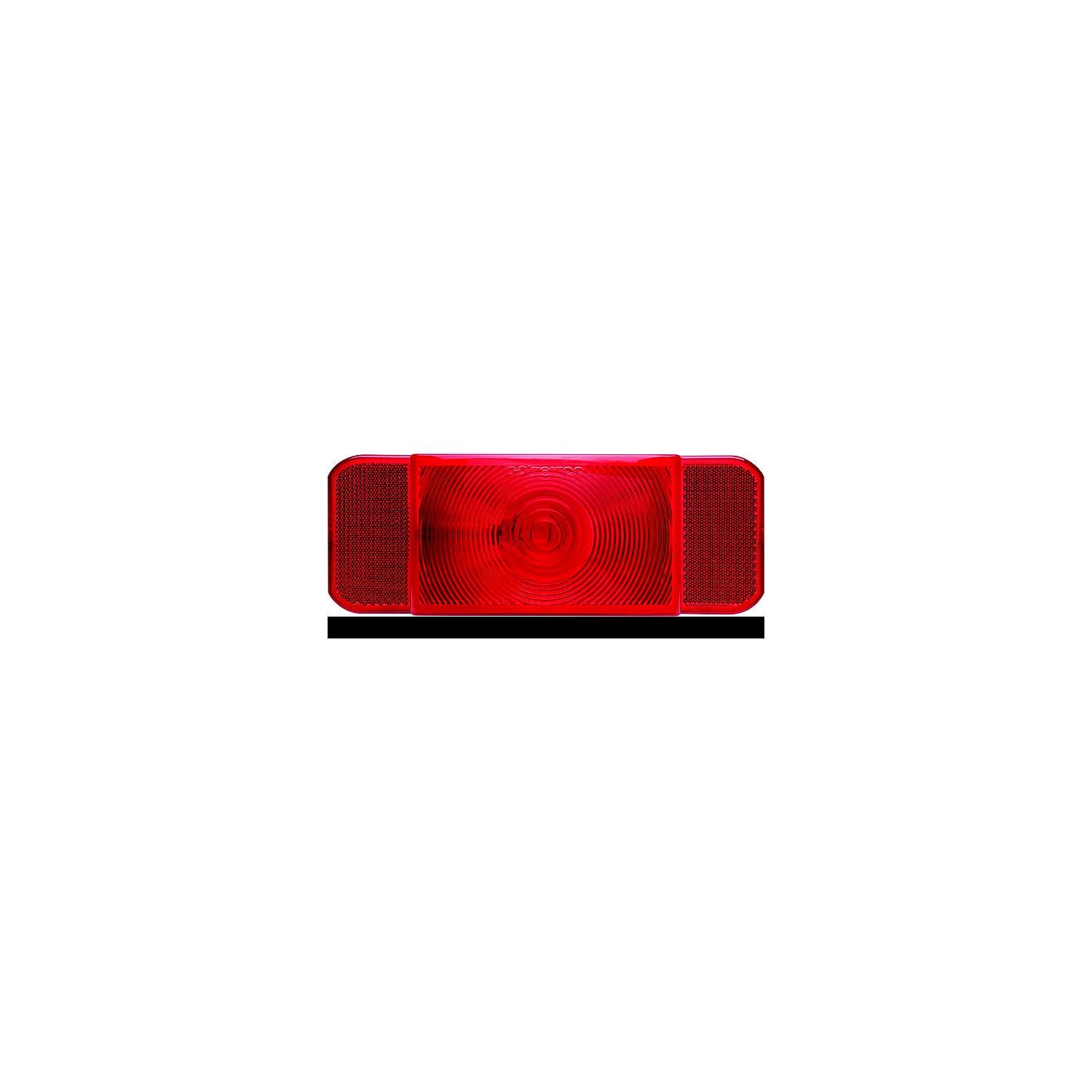 Optronics RVST60P Low Profile RV Combination Tail Light, White Passenger Side