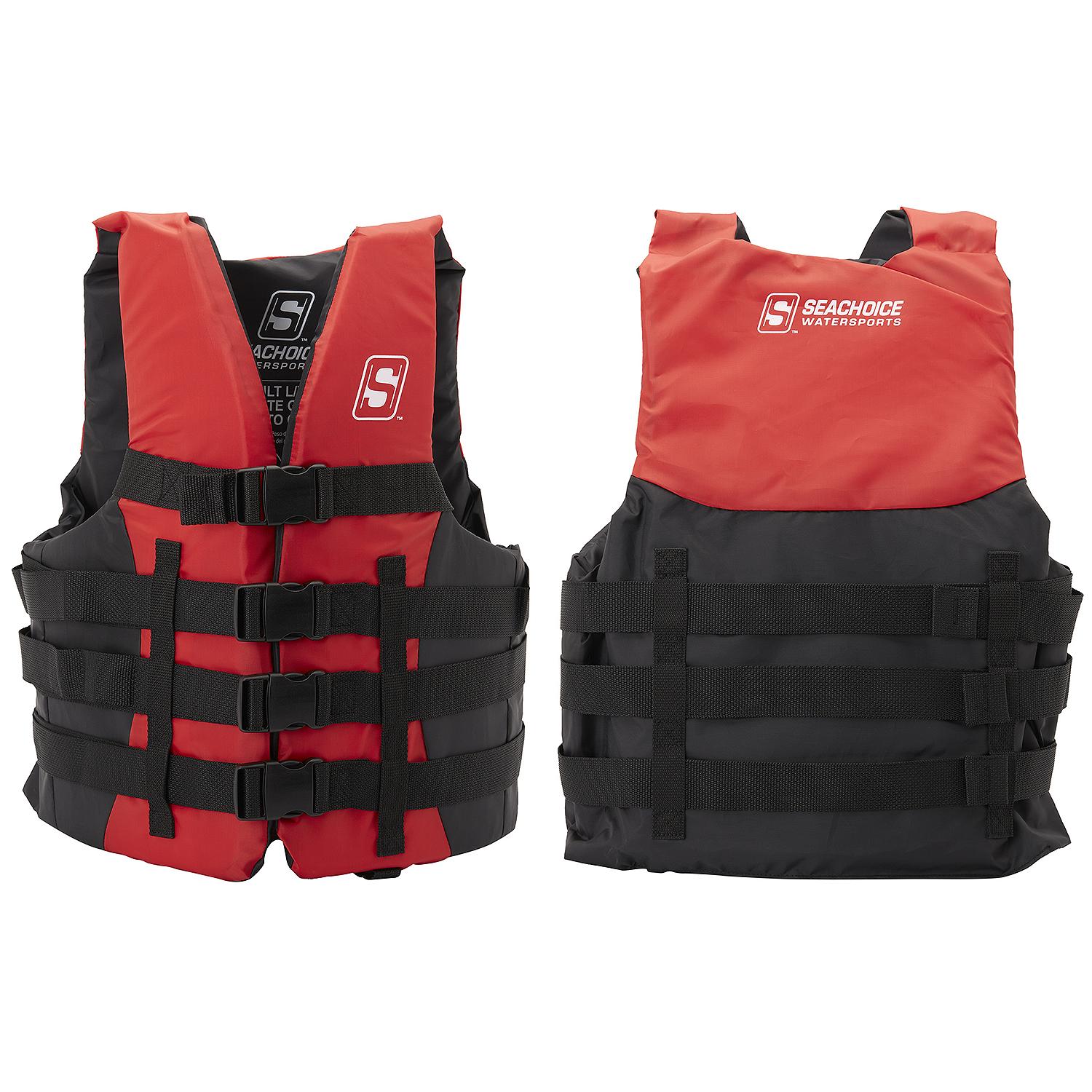 Seachoice 85403 Ski Vest - 4 Belt
Red, 2XL/3XL