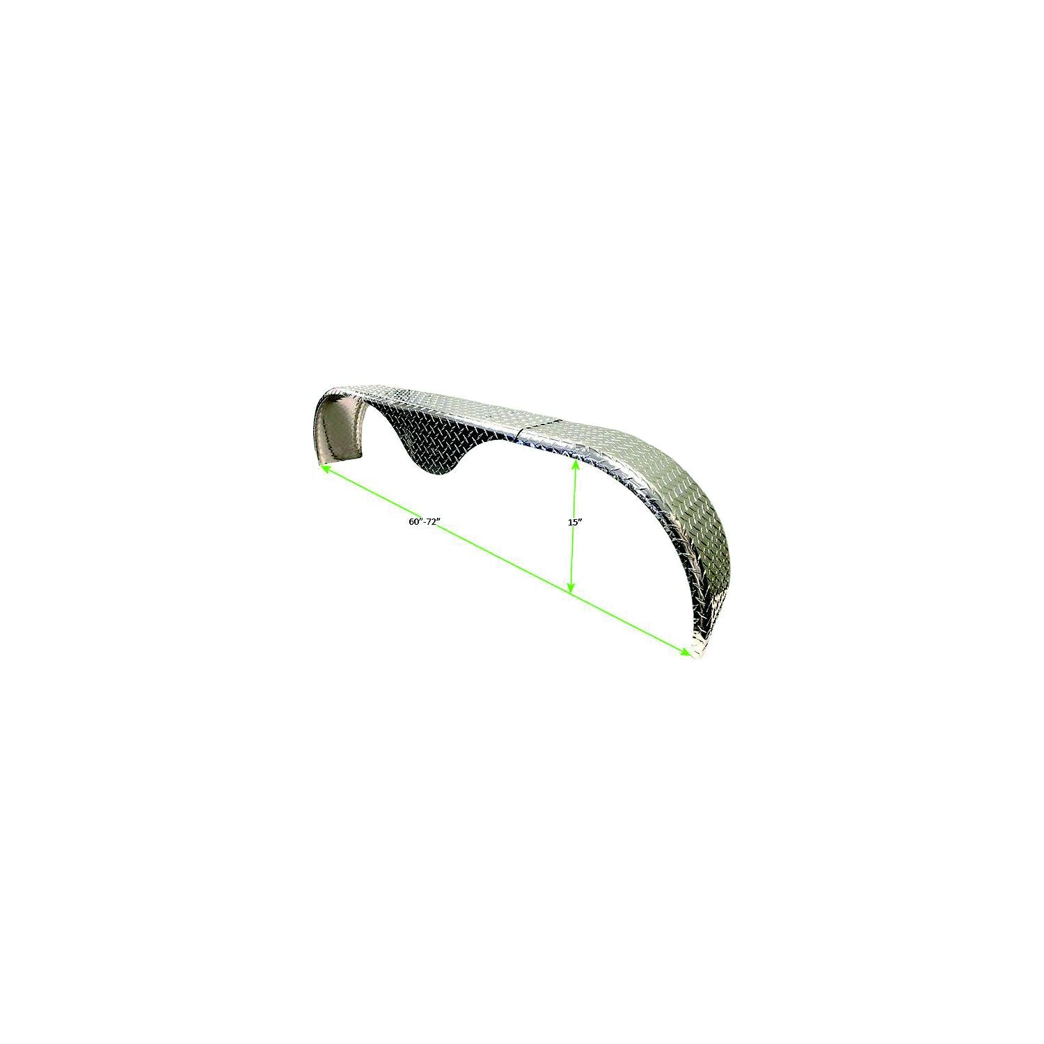 Tie Down Engineering 86269 Aluminum Adjustable Teardrop Fender