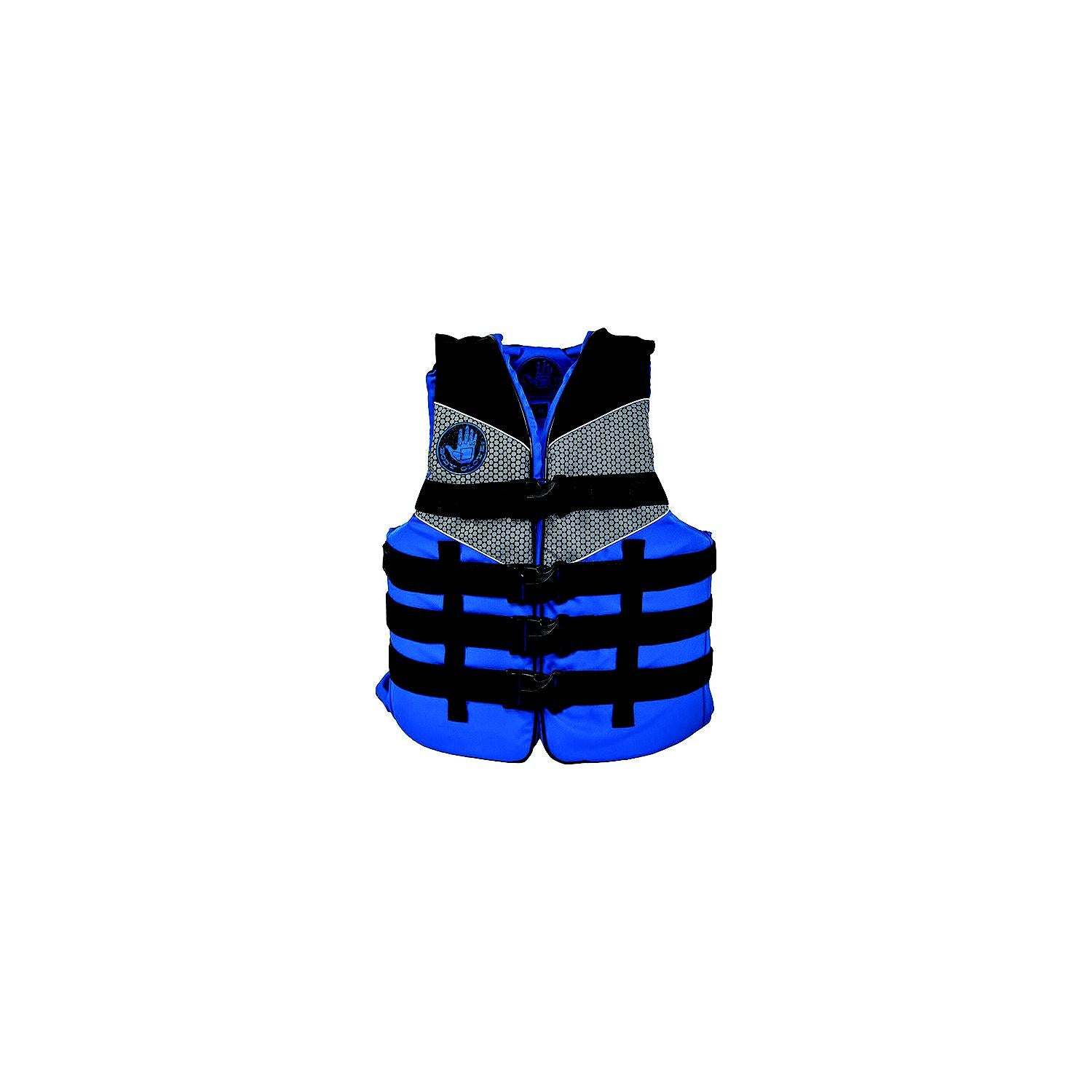 Body Glove 19289BLUBLK2X3X Tweedle Nylon PFD, 2XL/3XL, Blue