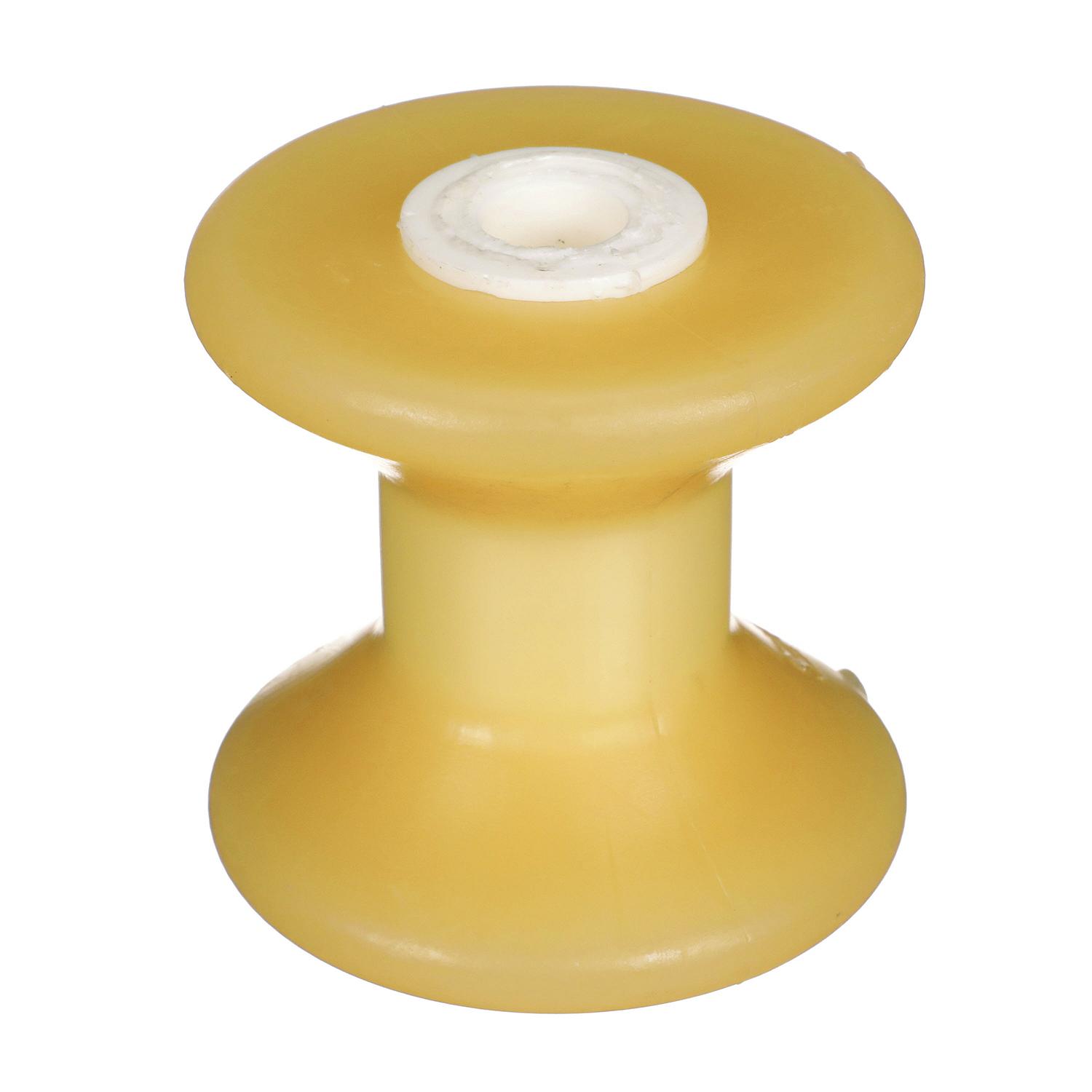 Seachoice Non-Marking TP Yellow Rubber V-Bow Stop With 1/2" ID