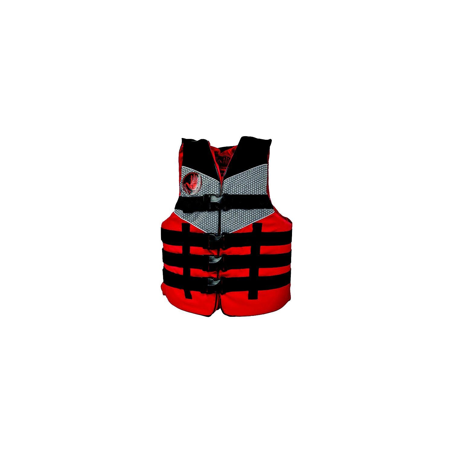 Body Glove 19289REDBLKLXL Tweedle Nylon PFD, L/XL, Red