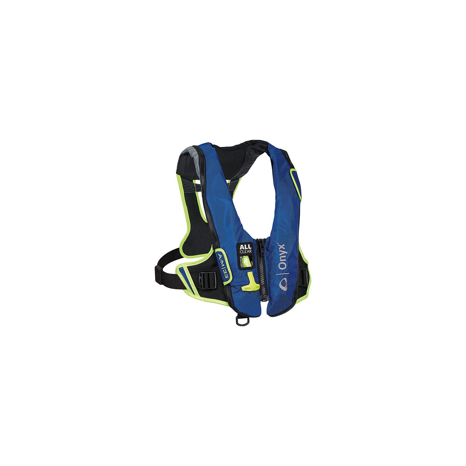 Onyx 13280050000421 Impulse 33 All Clear Auto/Manual Inflatable Life Jacket, Blue