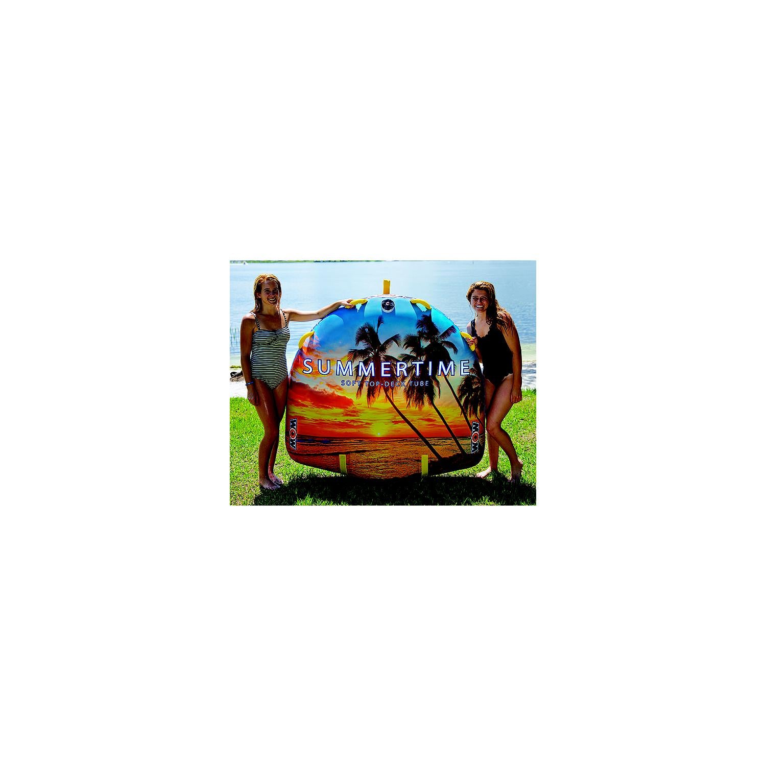 WOW 191020 Summertime Soft Top Towable, 1-2 Riders