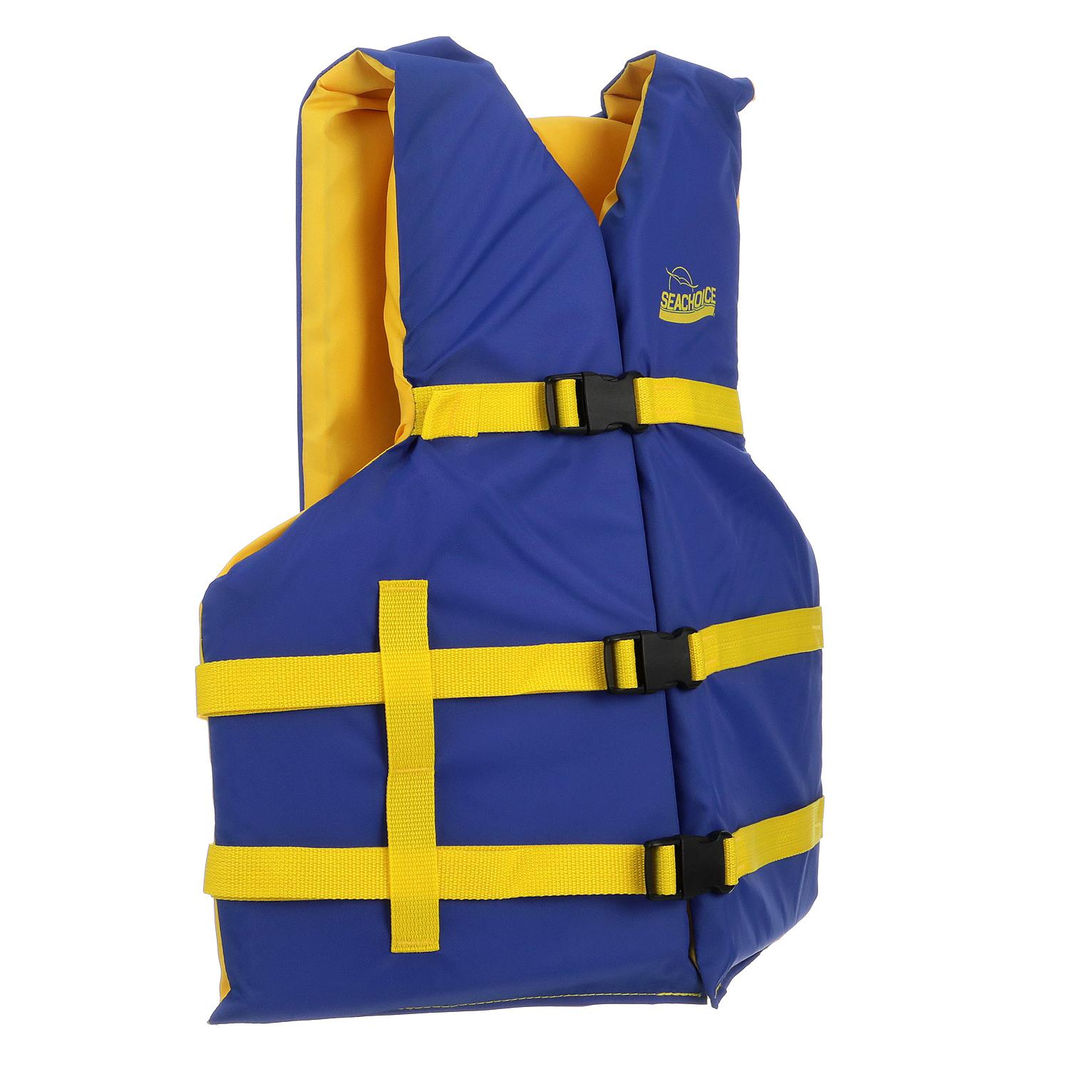 Seachoice 86240 Deluxe General Purpose Life Vest
Blue/Yellow, XL