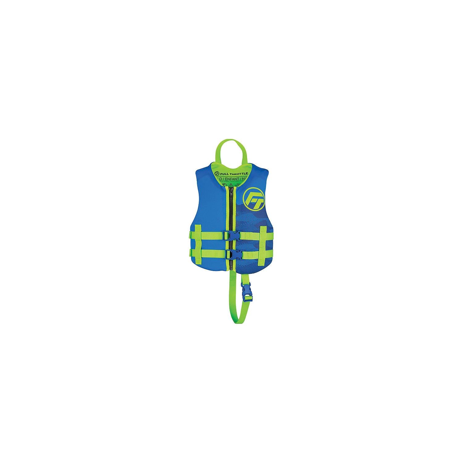 Full Throttle 14210050000122 Rapid-Dry Life Vest, Child, Blue