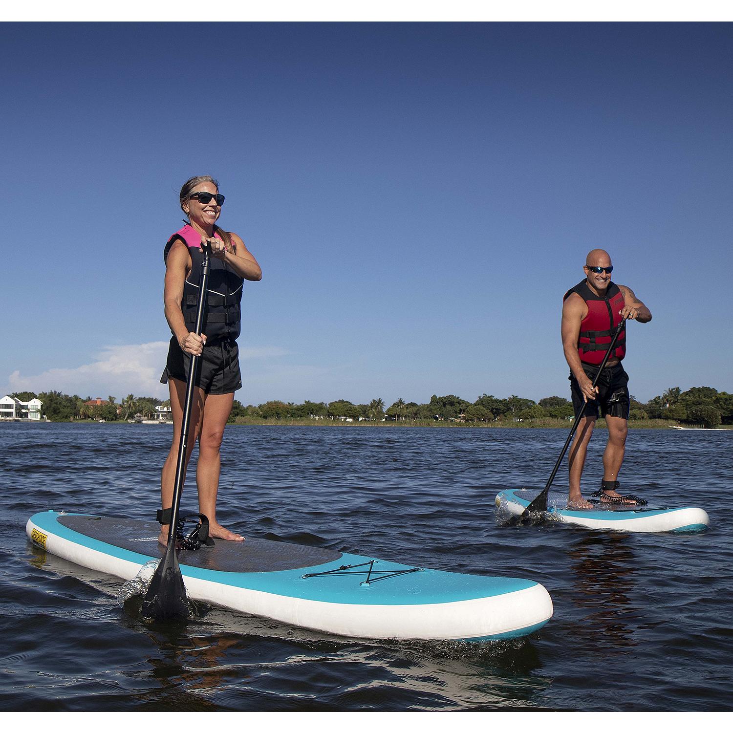 Seachoice 86941 10'6" Inflatable Stand-Up Paddle Board Kit
Aqua Blue