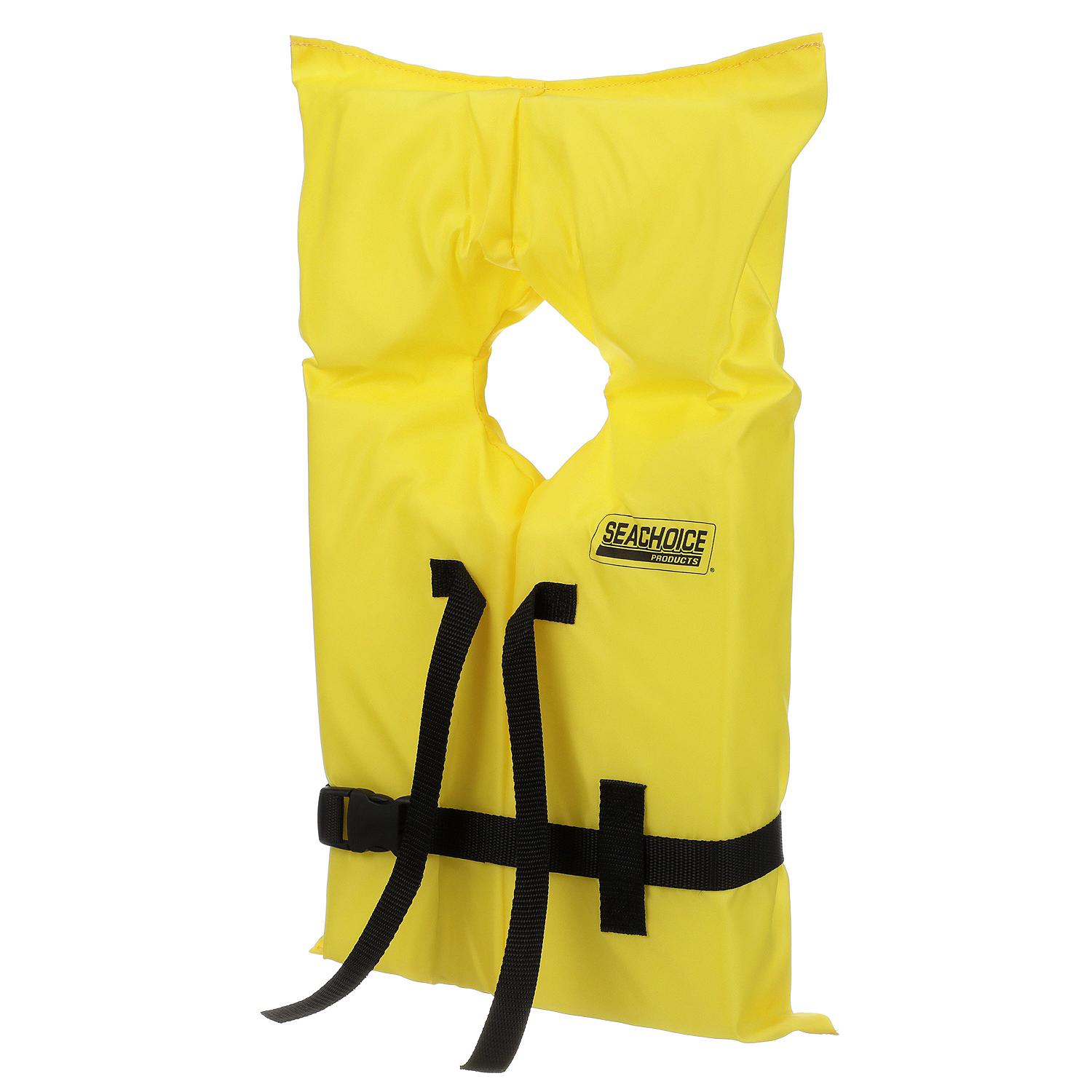 Seachoice 86060 Type II Life Vest - Youth, Yellow