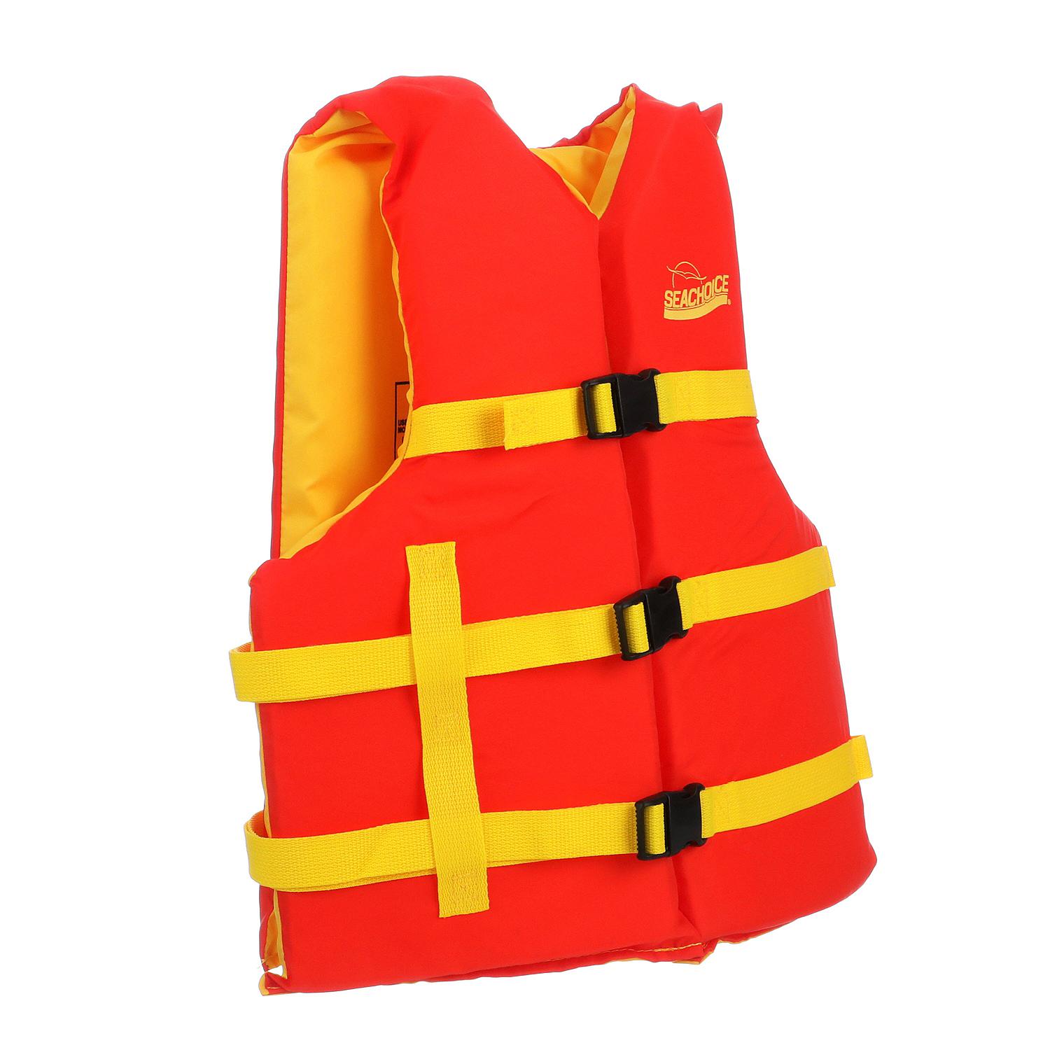 Seachoice 86230 Deluxe General Purpose Life Vest
Orange/Yellow, Adult Universal