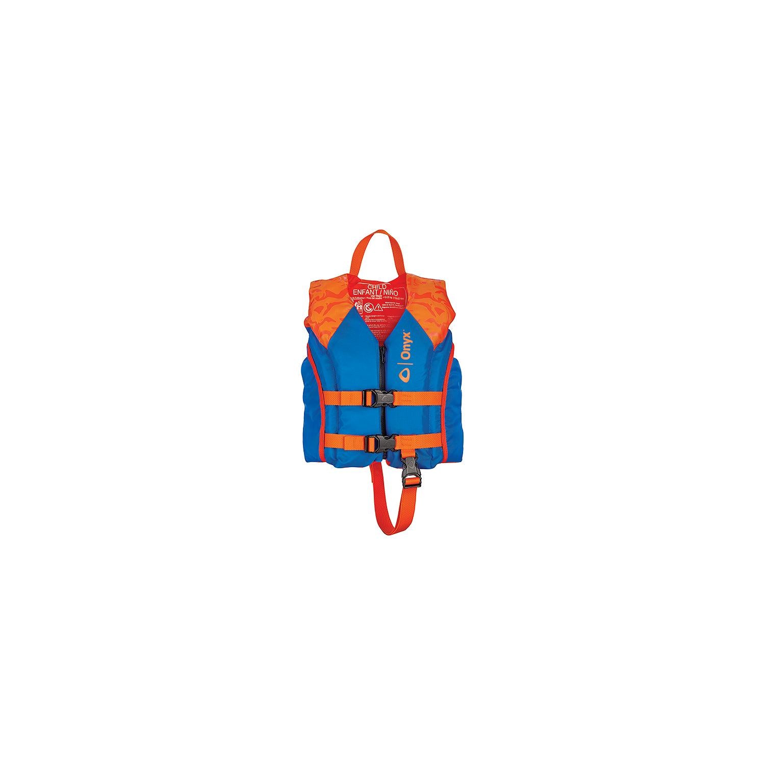 Onyx 12100020000121 All Adventure Paddle & Watersports Life Jacket, Child, Orange